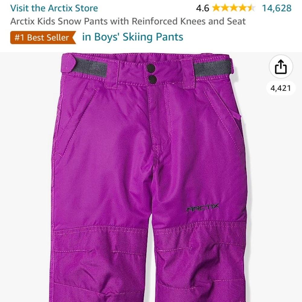 Arctix Kids Snow Pants